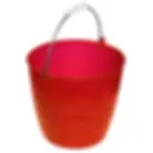 Miniatura: Cubeta de plástico flexible no. 14 (Sustenta) Capacidad 10 litros