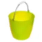 Miniatura: Cubeta de plástico flexible no. 14 (Sustenta) Capacidad 10 litros