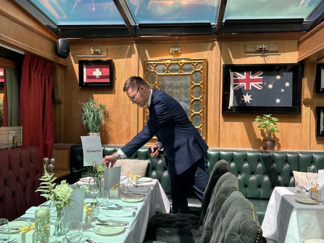 Pawel prepares for Wedding Event at Cheals