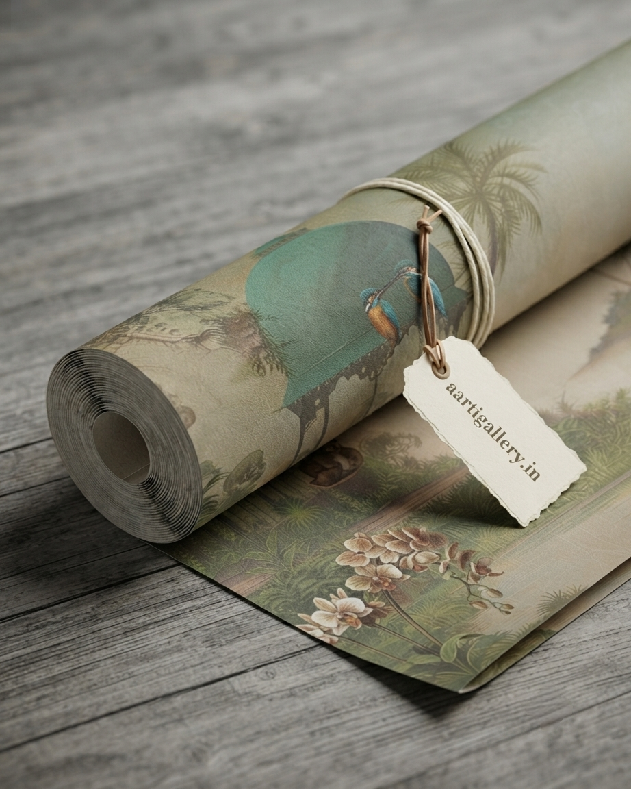 Thumbnail: Tropical Gazebo Landscape Wallpaper