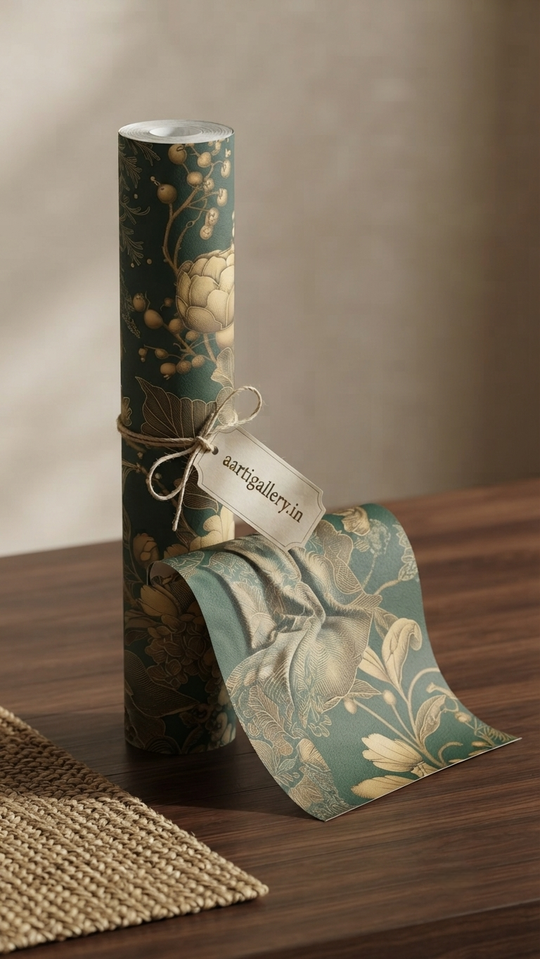 Thumbnail: Elegant Botanical Design Wallpaper 