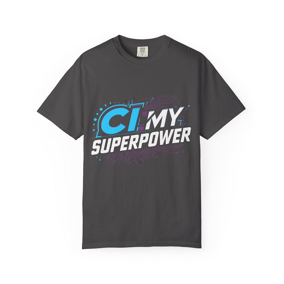 Thumbnail: CI is My Superpower Tshirt
