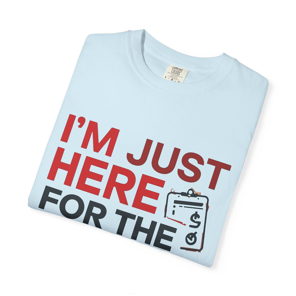 Thumbnail: I'm just here for the Gemba walk Tshirt