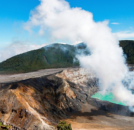 Poás Active Volcano Costa Rica