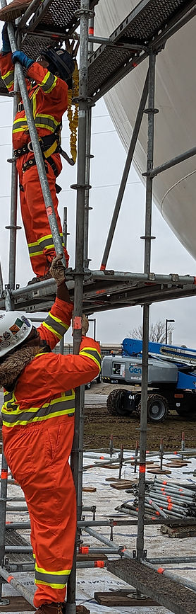 Hinton Scaffold Solution Workers
