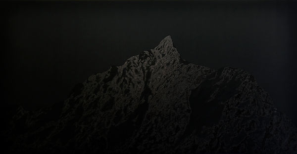 Patricia Sandonis art, Künstlerhaus Dortmund, Big format Painting, Großformatige Malerei, Lack on canvas, Devil´s Peak Captown
