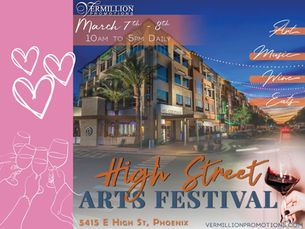 Come See Us on March 7-6, 2026 at the High Street Arts Festival!