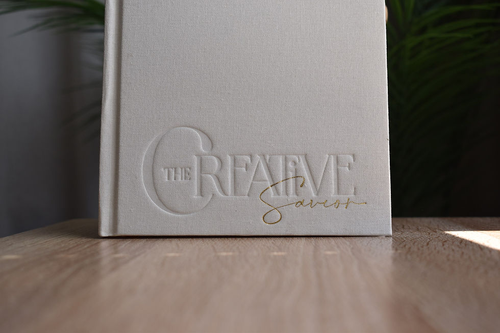 Thumbnail: Creative Savior Notebook - Cream Linen