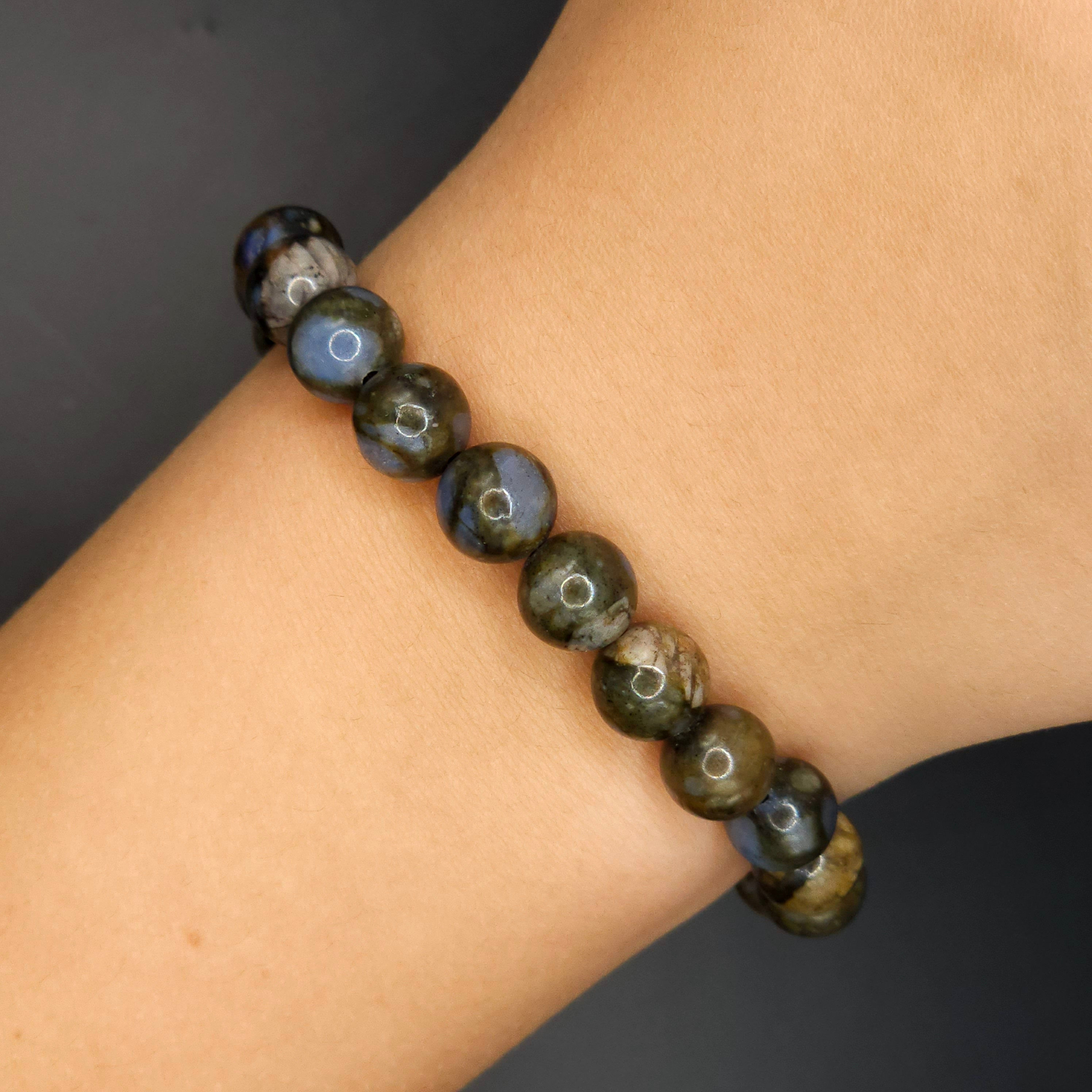 Que Sera Beaded Stretch Bracelet