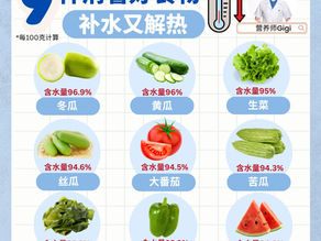 9种消暑好食物补水又解热