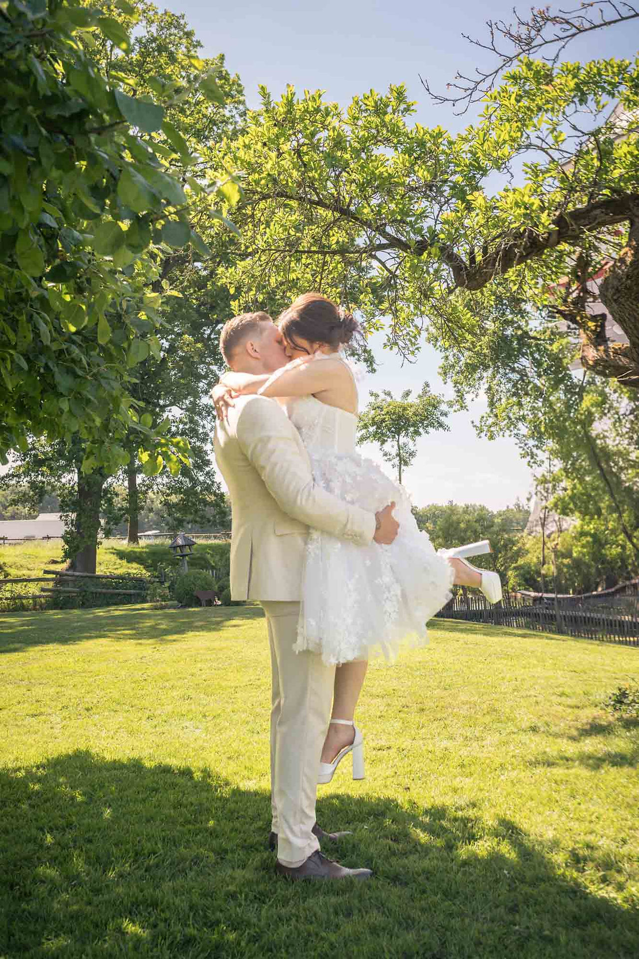 Brautpaar Shooting vom Hochzeitsfotografen NRW