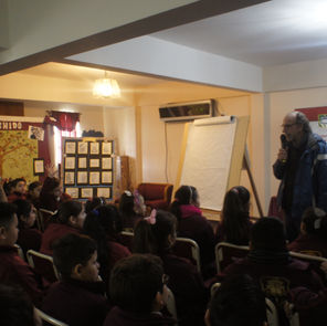 Visita de Quique Alcatena