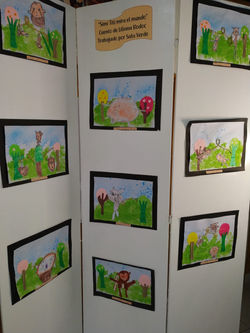 Exposición trabajos relacionados con la Muestra en Homenaje a Liliana Bodoc