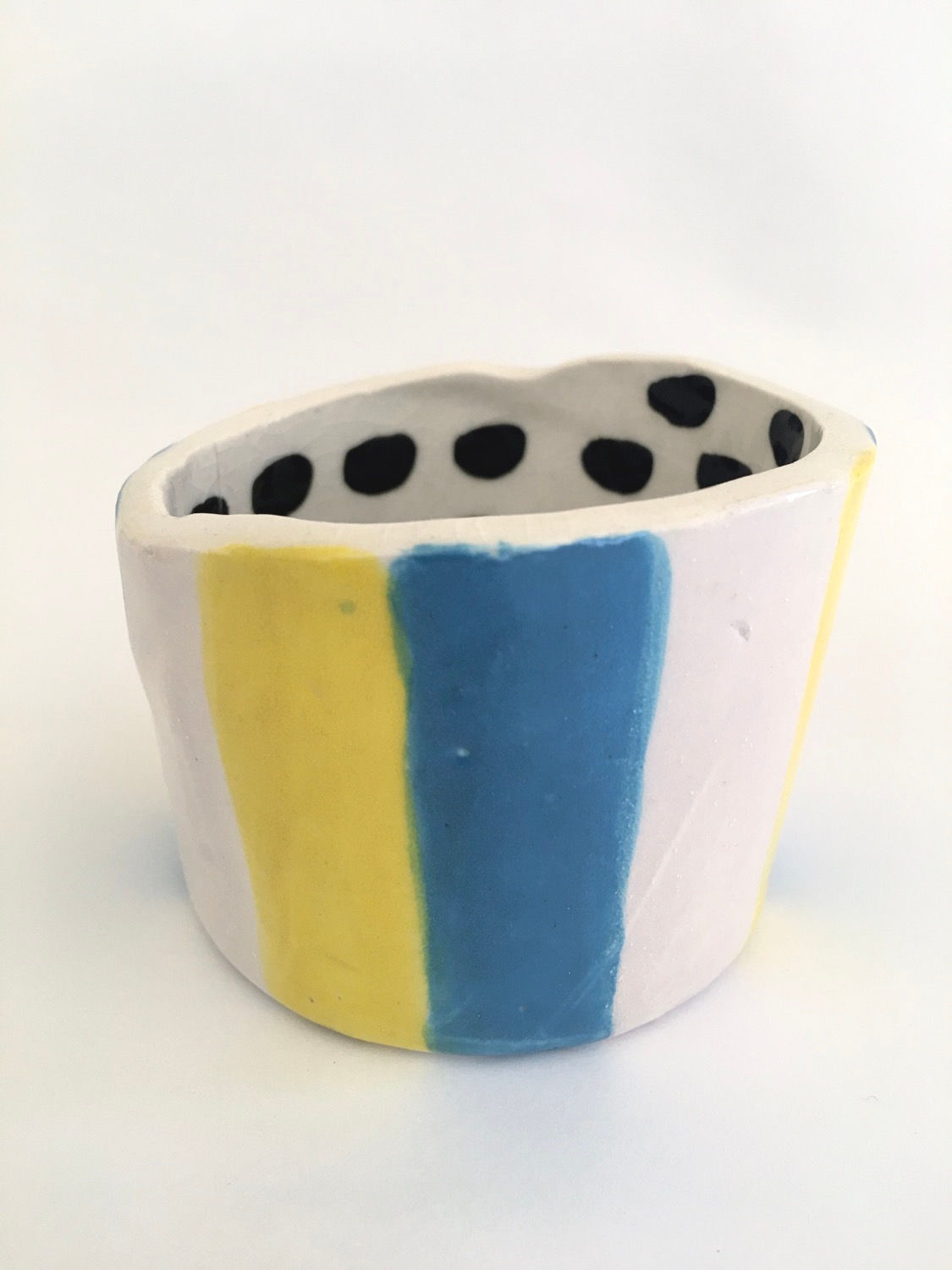 Copo assimétrico porcelana