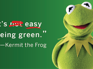 It's EASY Being Green!