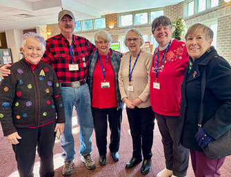 Margaret Bolick, Conrad & Patti Shannon, Jane Strange, Jen Mayfield, Betty Lockwood