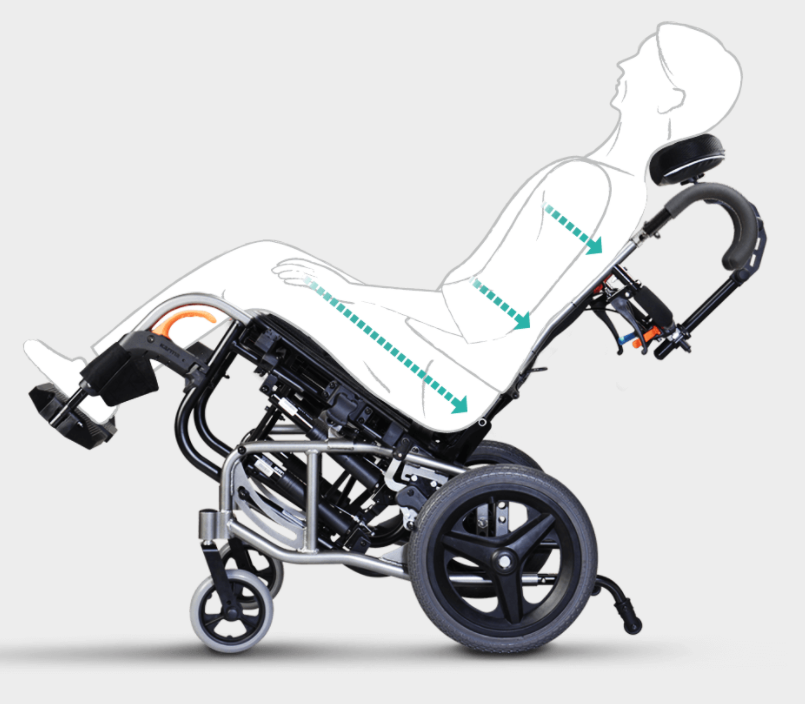 Miniaturbild: Pflegerollstuhl Vip 2