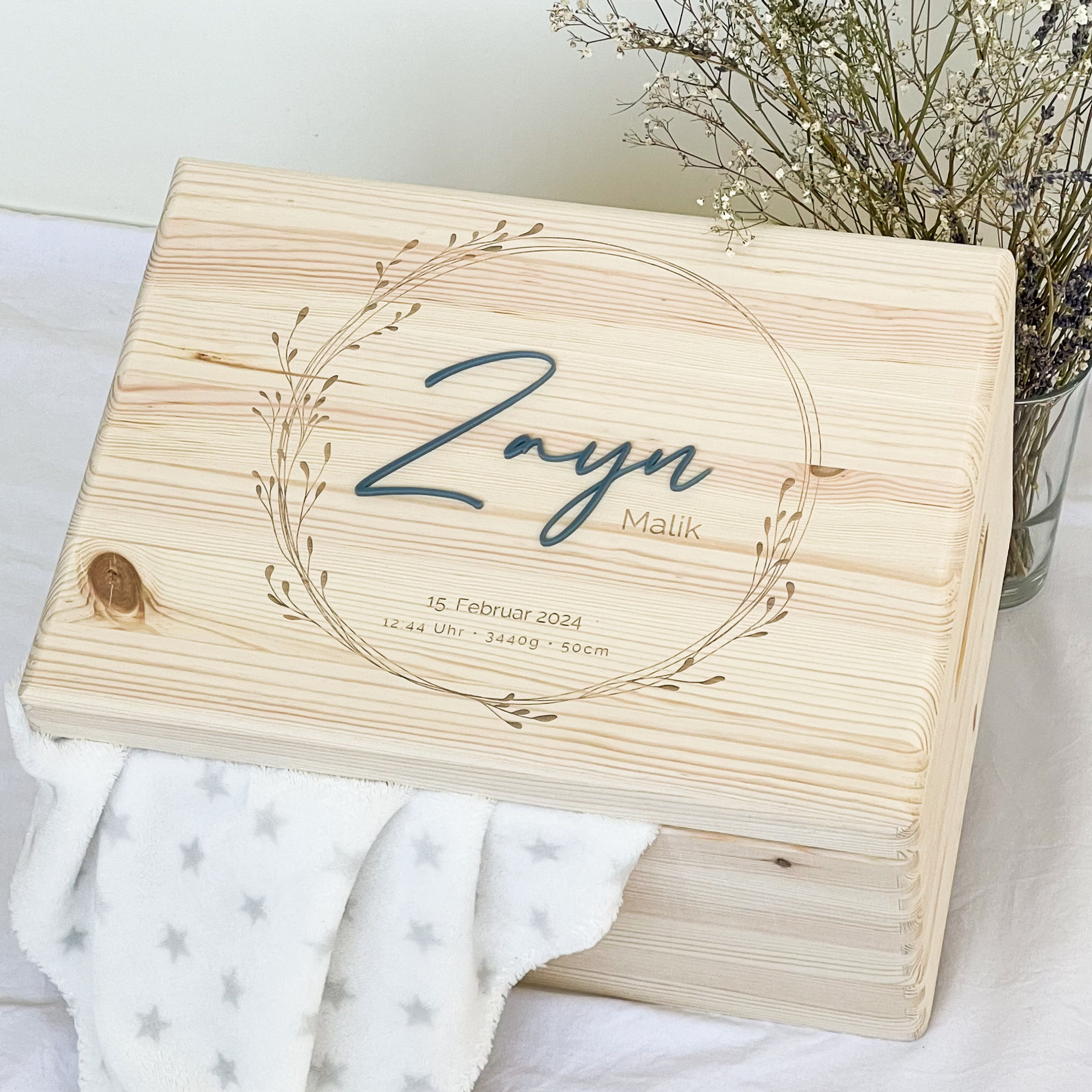 Erinnerungskiste XL Lorbeerkranz