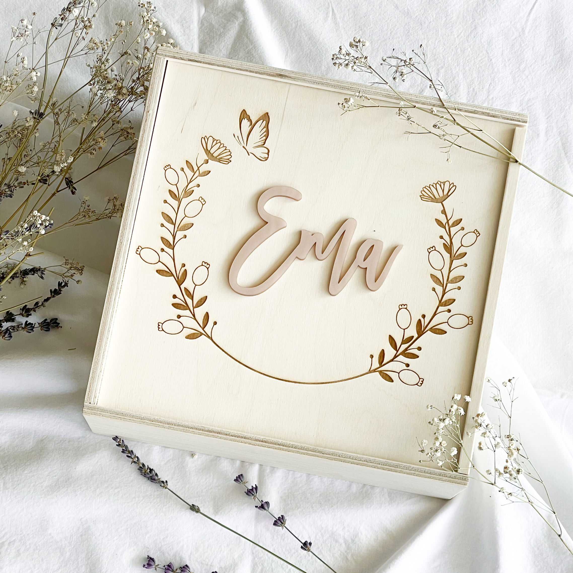 Erinnerungsbox Blumen