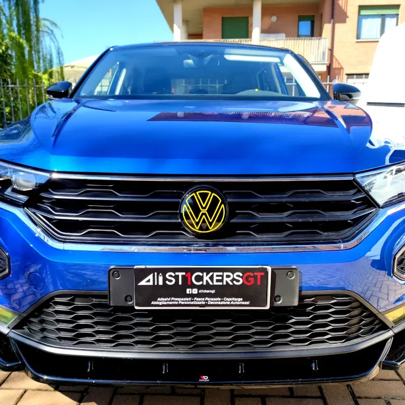 Miniatura: VW T-ROC 2021 - ADESIVO LOGO FRONTALE LISCIO