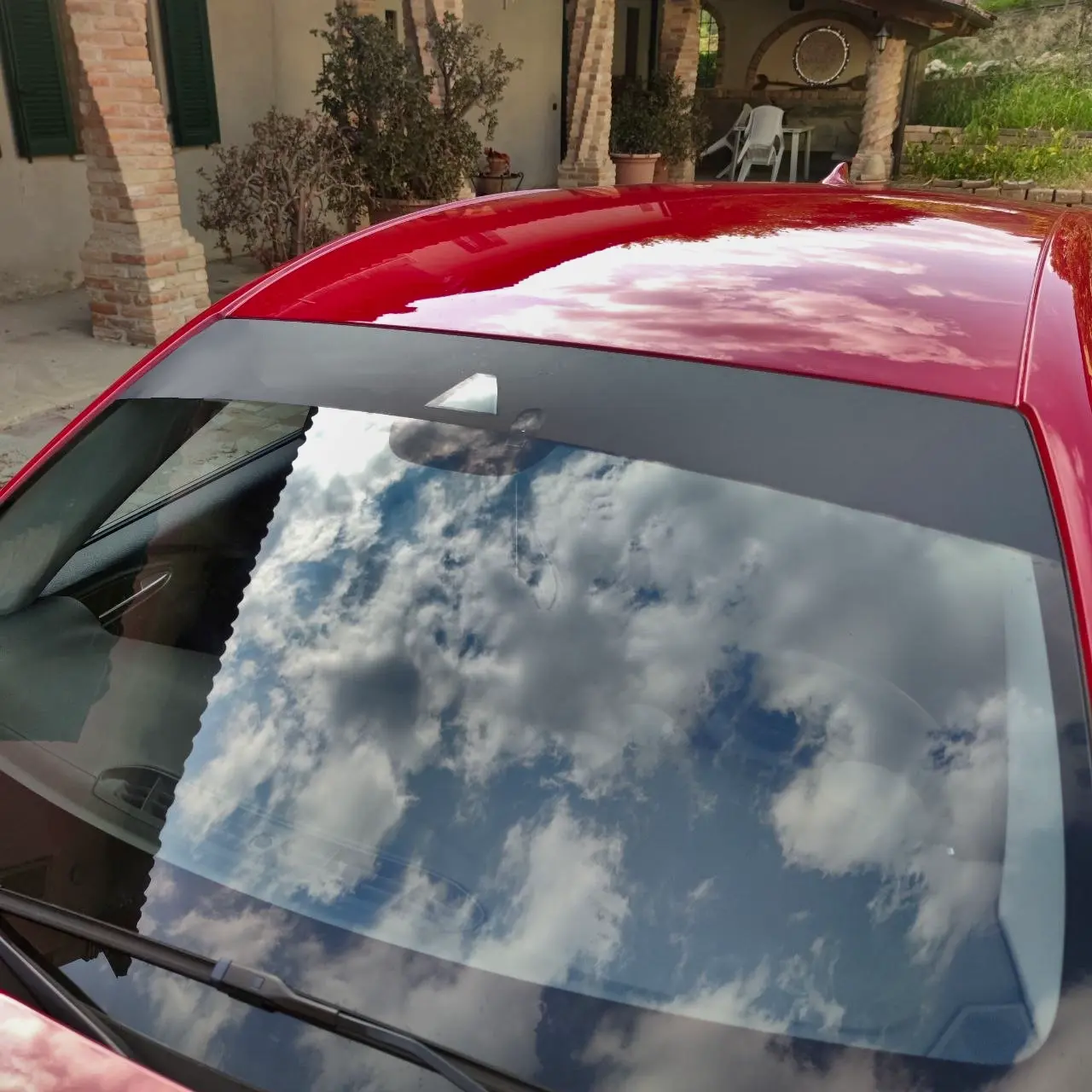 FASCIA PARASOLE SOLO SFONDO - ALFA ROMEO GIULIA