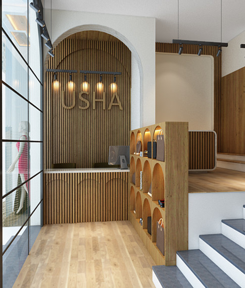 Commercial Showroom Interior Design Architecture Gurgaon New Delhi