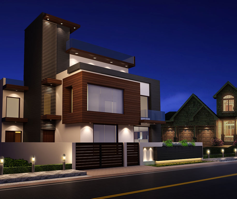 final night view
