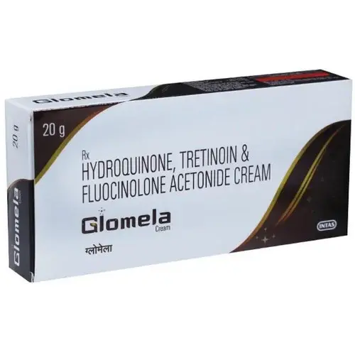 Hydroquinone (2% W/W) + Tretinoin (0.025% W/W) + Fluocinolone Acetonide (0.01% W