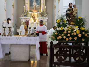 Missa em louvor a São José reúne multidão na Catedral Metropolitana de Senhora Santana