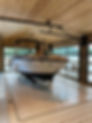 Dry-docked boat