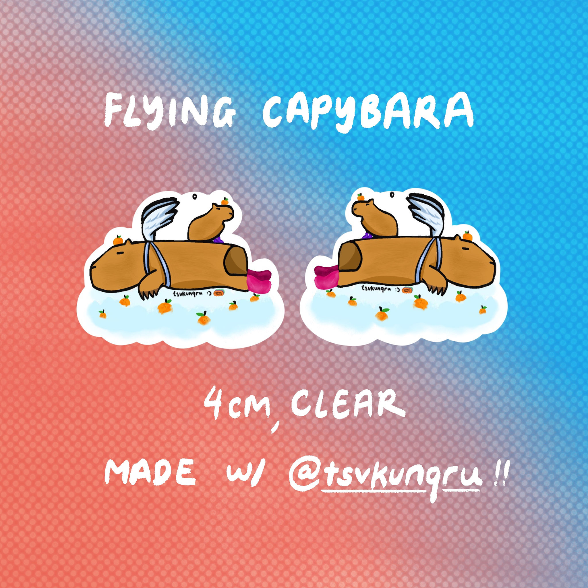 flying capybara