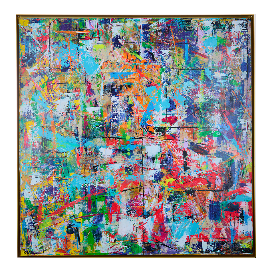 Abstract art, commissioned art, large abstract painting, contemporary art, expressionism, color inspiration, acrylic painting, texture, modern art, design art, Jackson Pollock, Mark Rothko