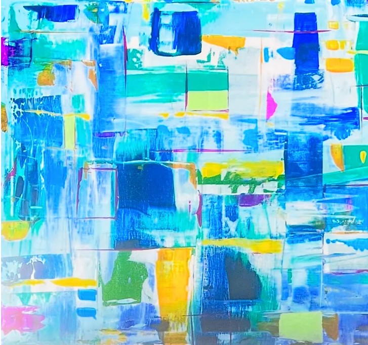 Abstract art, commissioned art, large abstract painting, contemporary art, expressionism, color inspiration, acrylic painting, texture, modern art, design art, Jackson Pollock, Mark Rothko