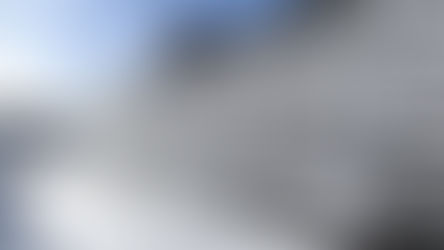 雪化粧された月桂寺の石垣