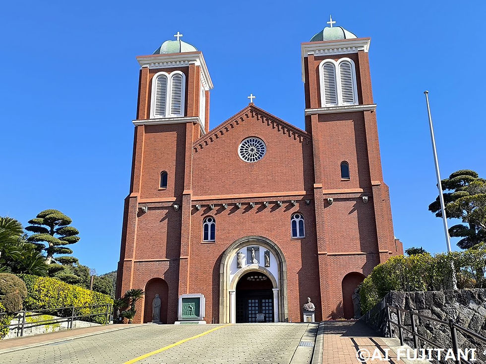 個人的に今年見学した長崎の浦上天主堂。オリジナルは原爆で破壊された