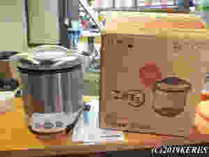 保温もできるガス炊飯器