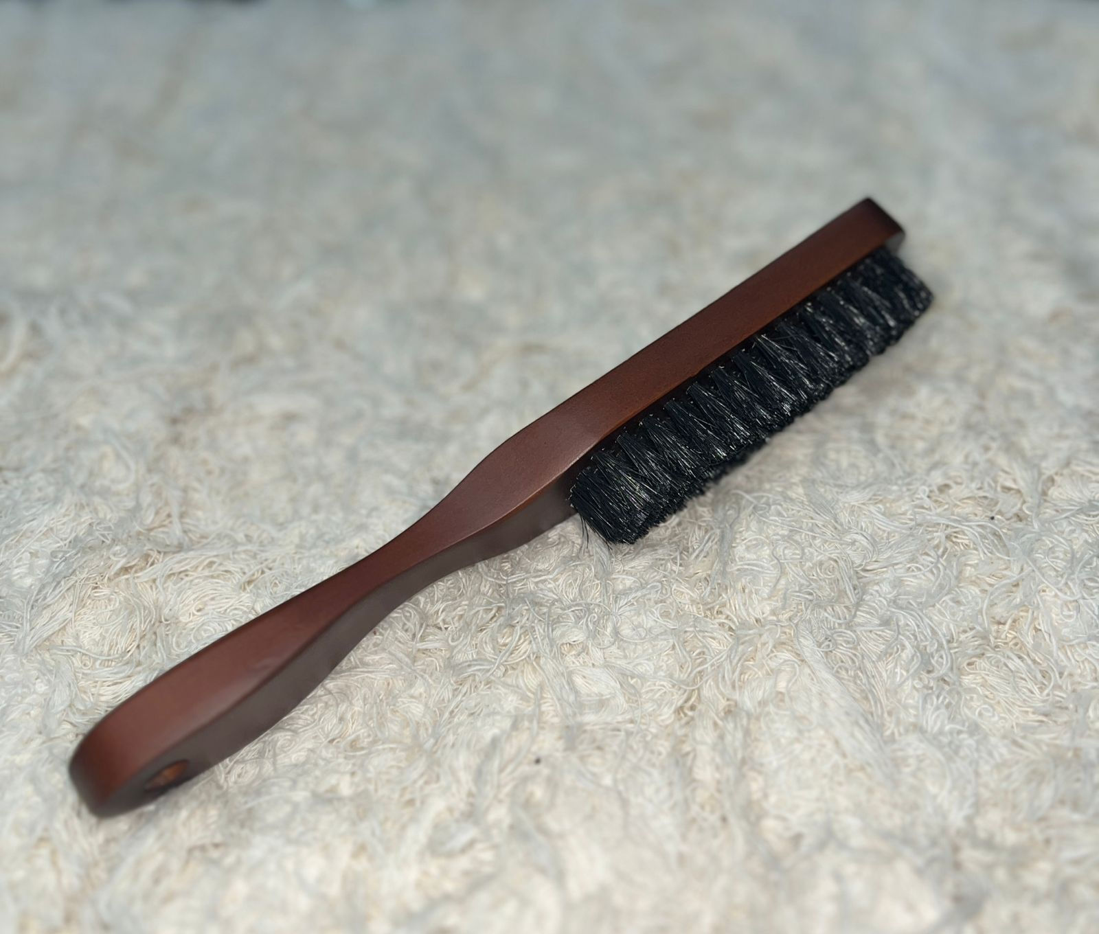 Cepillo Barber Mango Madera
