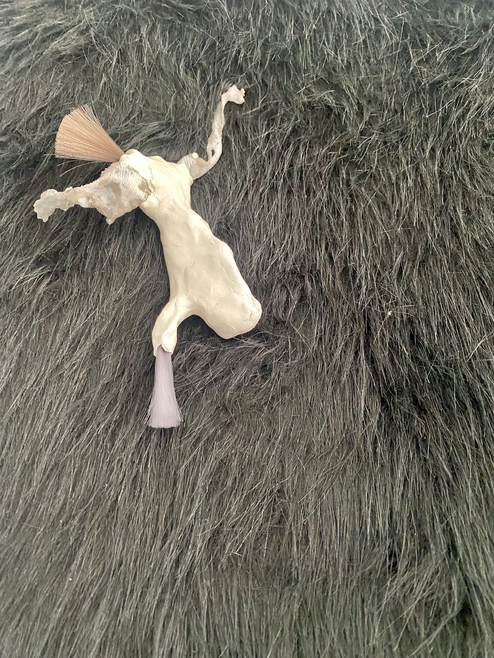 Cherepanov's toy, art toy, memory toy, toy made from found materials, Anna Cherepanova, wood, textile, sculpture, voodoo doll, artwork, small sculpture, art object, contemporary art, ecology, sustainability, recycling, conceptual art, Volny Park, artificial flower in real soil, Vienna City, contemporary art exhibition, MZBalthazar Museum Center, CCTV Movie, CickinDunt.