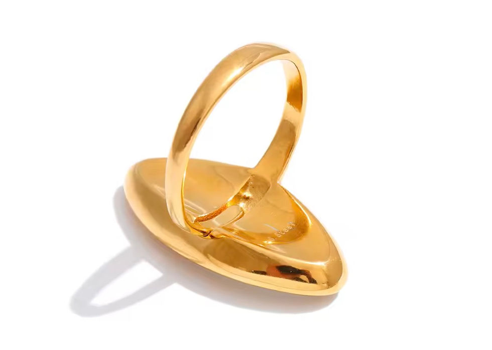 Miniatura: Oval Shell Ring