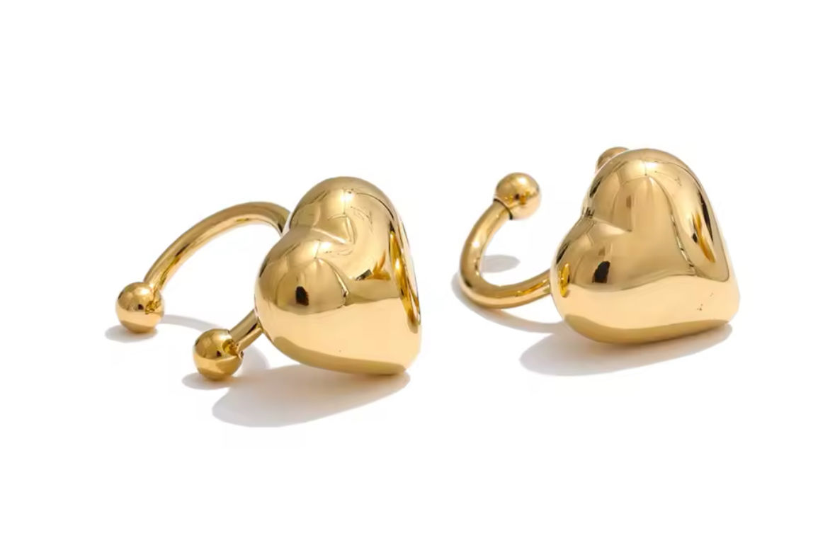 Heart Ear Cuff