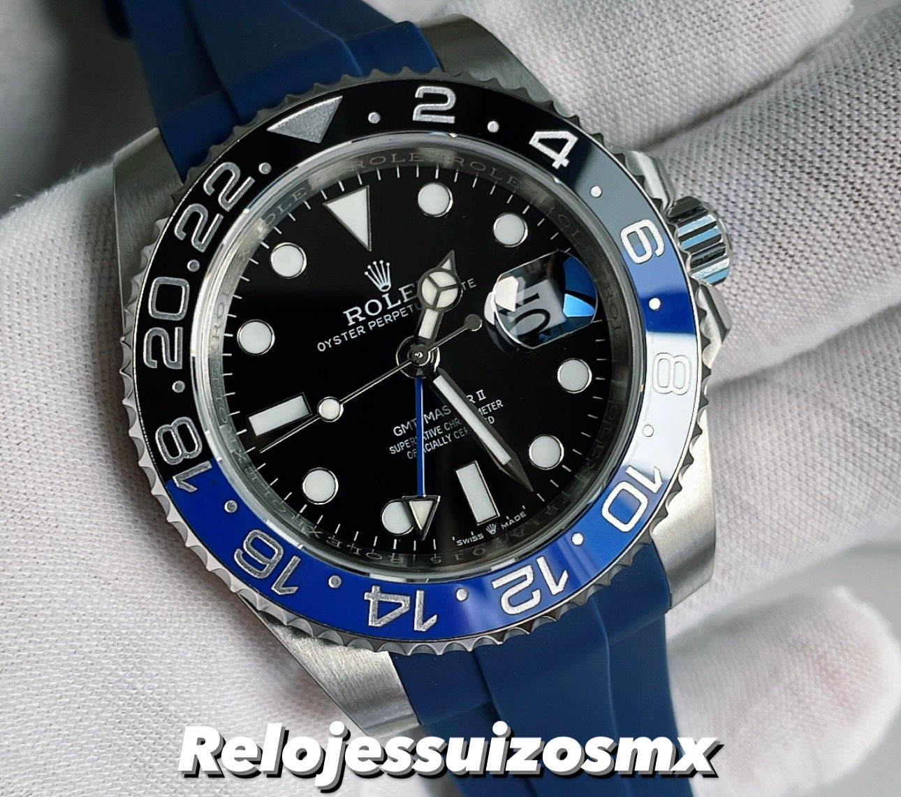 Rolex GMT Batman Automático Oyster