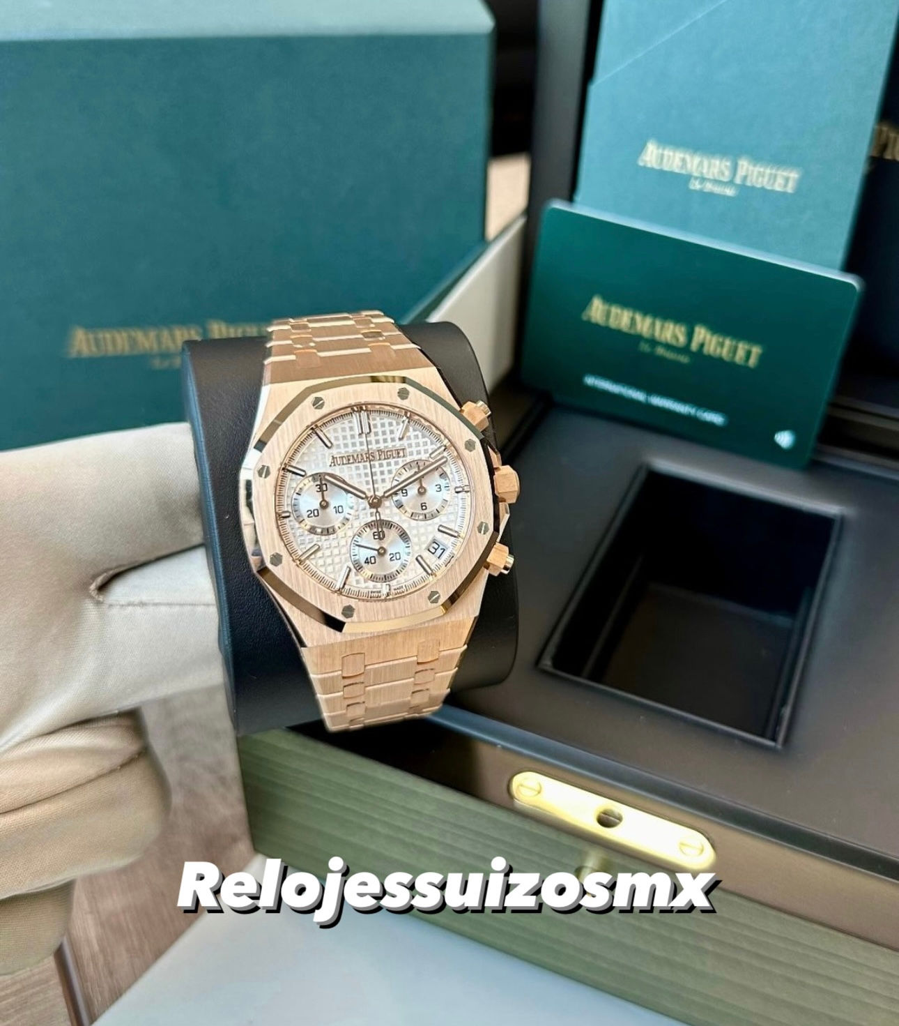Audemars Piguet 18k Blanco Automático Suizo 41mm 