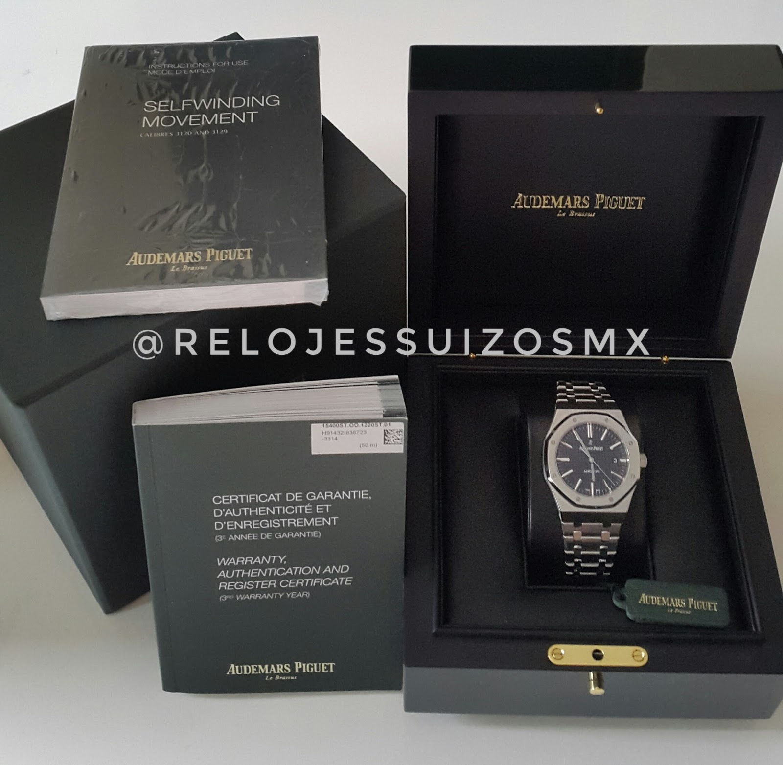 Audemars Piguet Black Dial Automátic Swiss 41mm 
