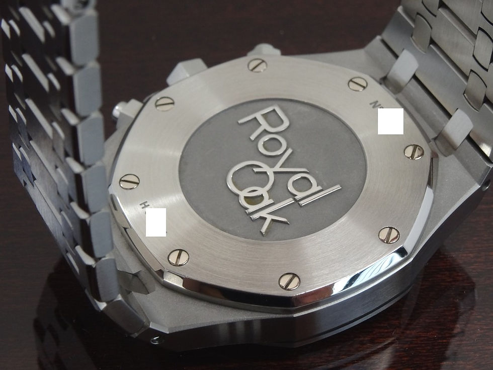 Miniatura: Audemars Piguet White Chronograph de Cuarzo 41mm Swiss 