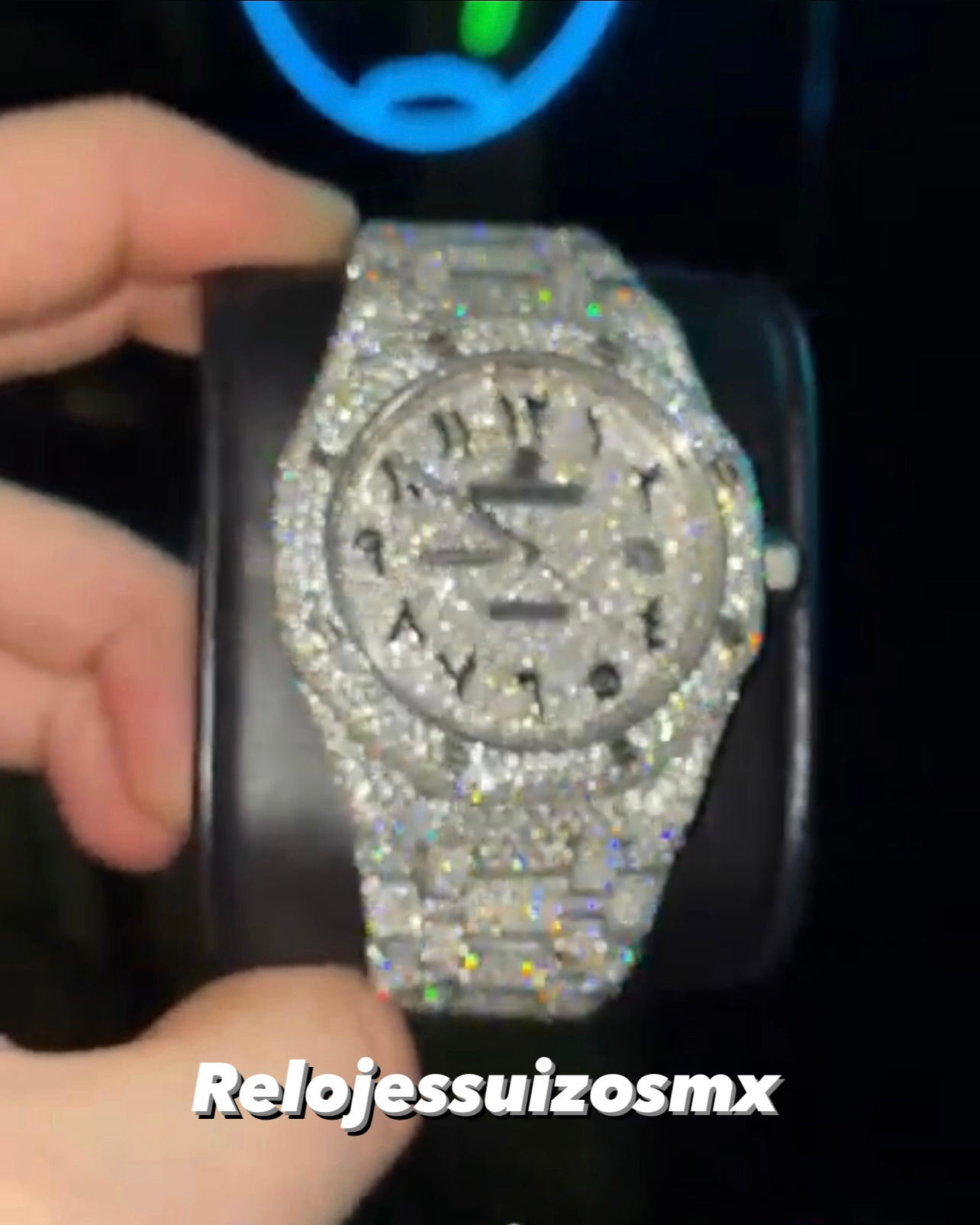 Audemars Piguet Arabic Diamantes Oro Blanco 18k 41mm 