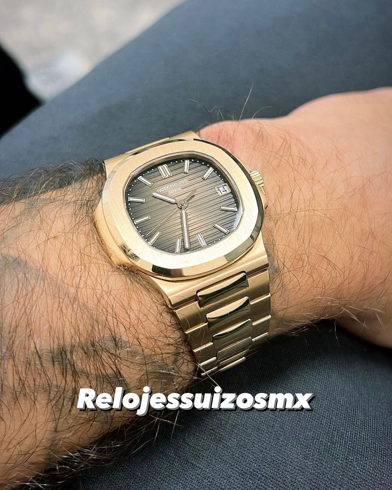 Patek Philippe Nautilus Rose Gold 18k Automátic Swiss 40mm 