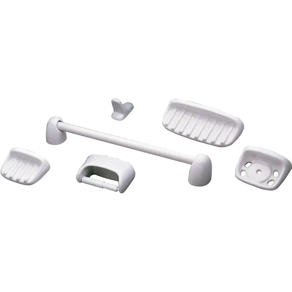 Miniatura: Juego de Accesorios de Porcelana Blanco (E579.15-BL)