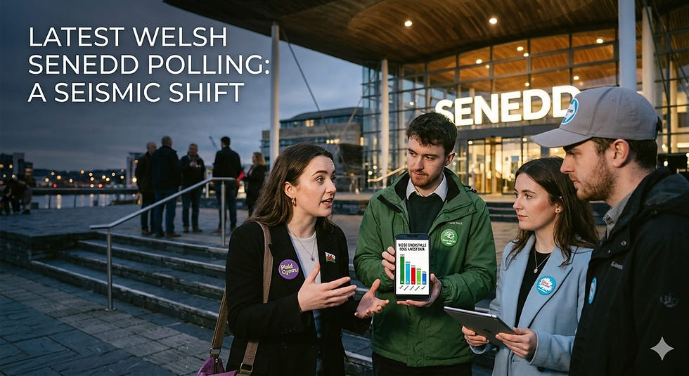 A Red Wall Crumbling? The Seismic Shift in Welsh Polling Ahead of May 2026