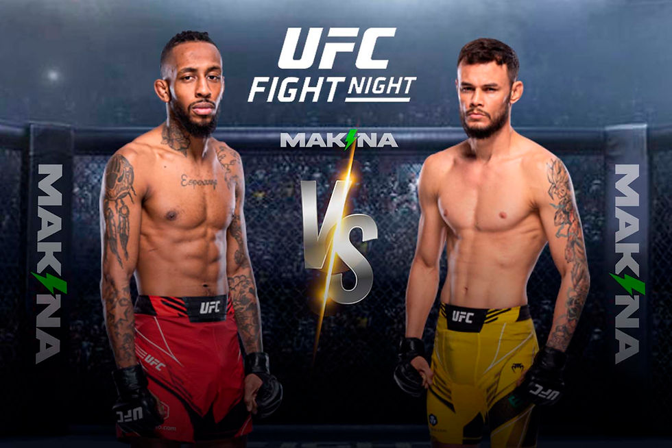 Jose Johnson vs Felipe Bunes, UFC Fight Night
