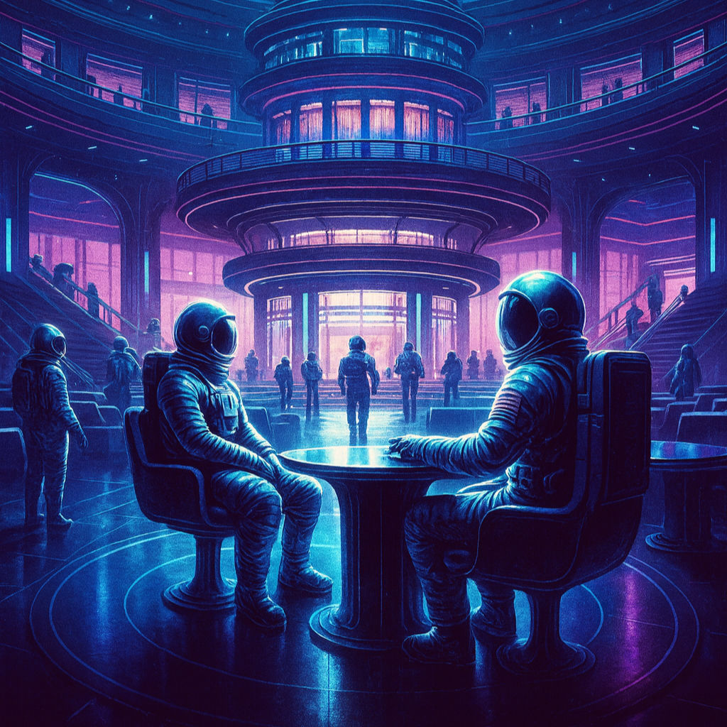 Astronautas de Nolluz, Representando nuestro servicio de staffing y outsourcing creaativo y tecnológico.